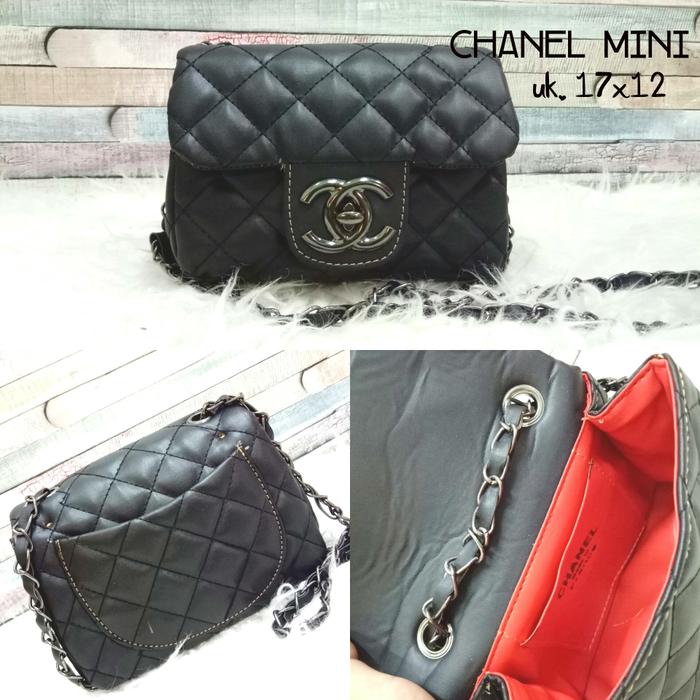 Super Hot! Indoshopi tas lokal chanel mini Murah!