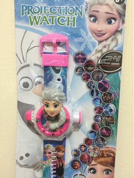 Original Jam Tangan Anak Projector Karakter Frozen