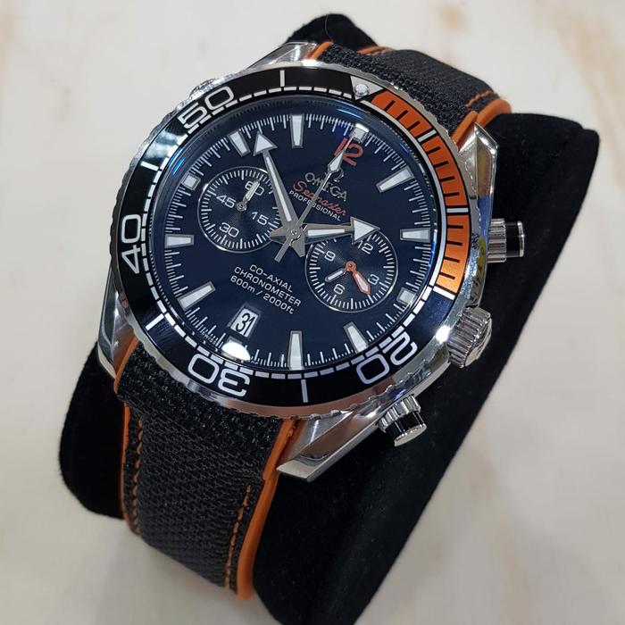 Omega Sea Master 45mm Jam Tangan Pria Premium Quality