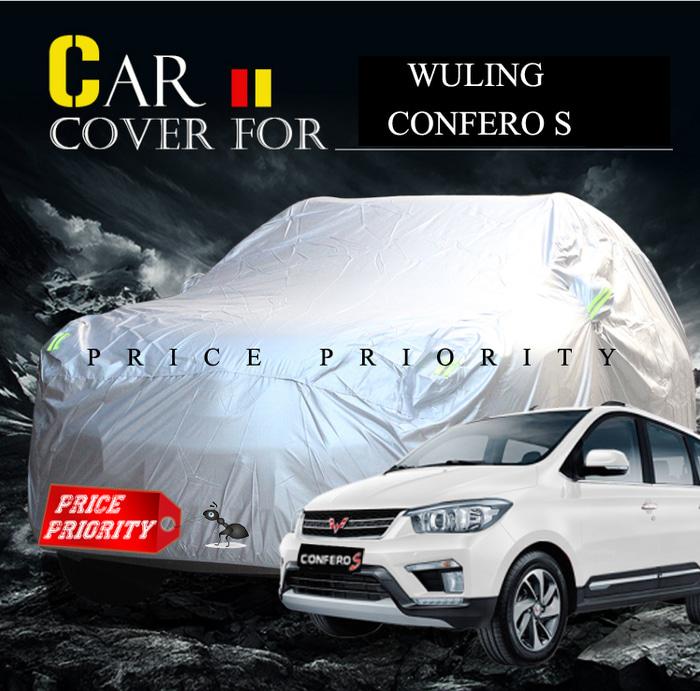 PALING DILARIS Body Cover / Sarung Mobil / Cover Mobil Wuling Confero S Waterproof (Lagi Diskon)