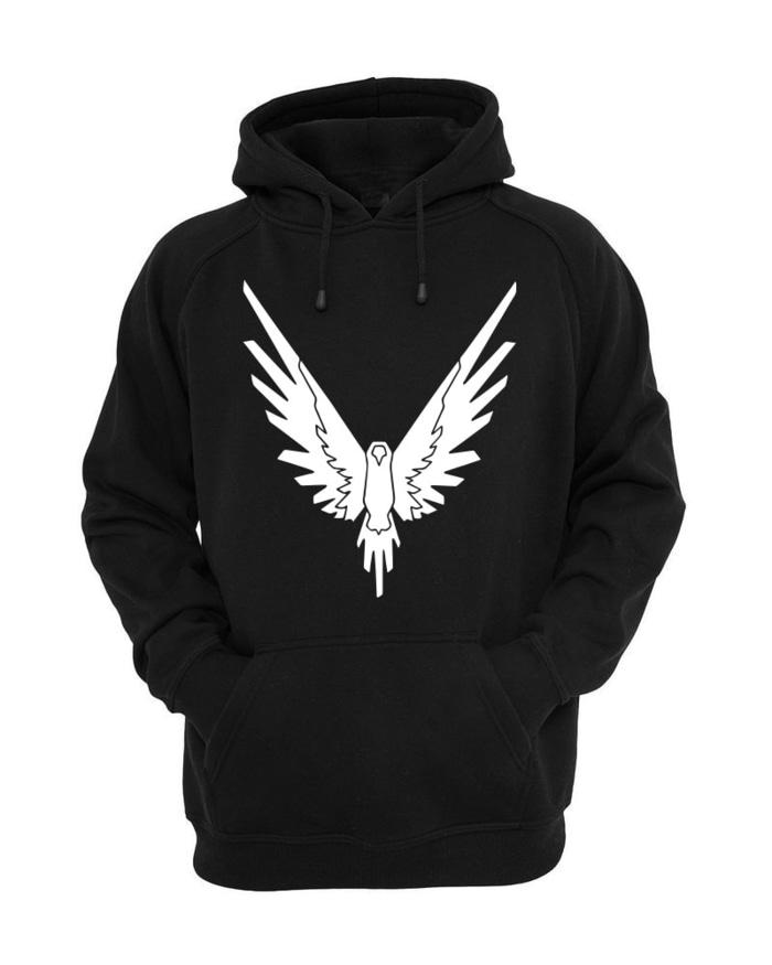 PROMO !! Jaket Hoodie BTS Logan Paul Maverick - Black