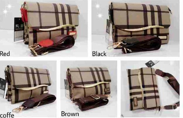 TAS WANITA SELEMPANG BEHEL BURBERRY SLING BAG