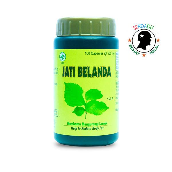 Jati Belanda 100 Kapsul Membantu Mengurangi Lemak