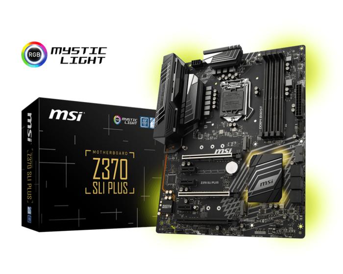 TERMURAH - MSI Z370 SLI PLUS (Socket 1151 Coffee Lake)