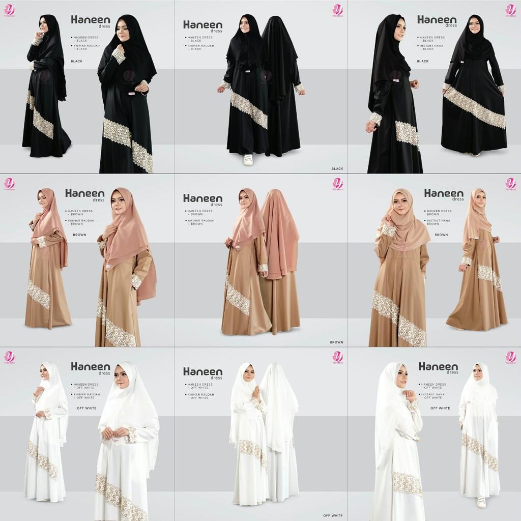 YASMEERA - GAMIS HANEEN - GAMIS RAYA SERIES (BROWN : XS)