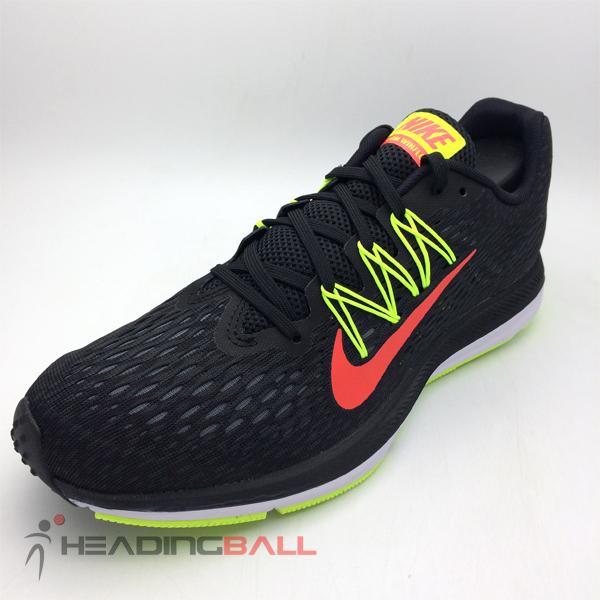 Sepatu Running Lari Nike Original Zoom Winflo 5 Black Volt AA7406-004