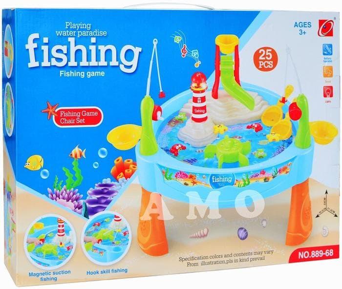 Water Paradise Fishing Game Mainan Pancingan Ikan