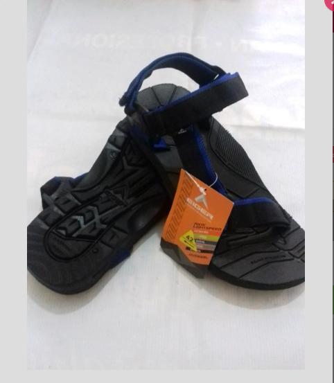Sandal Gunung Eiger Kinkajou Selop Hitam Tali