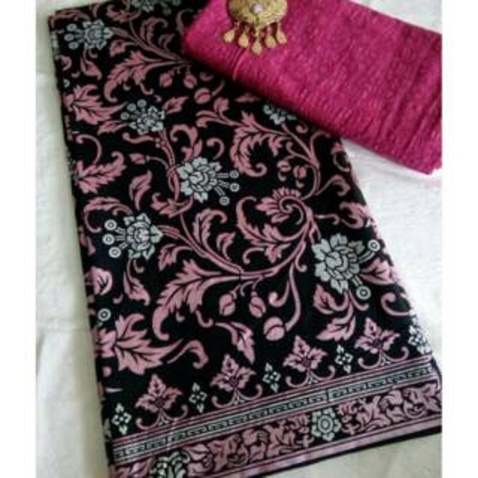 Kain Batik Prada Mutiara dan Embos Pekalongan New Adem Modern Halus