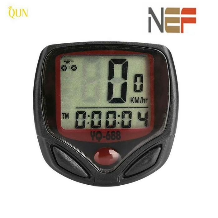 BEST SELLER!!! Speedometer sepeda odometer digital LCD buat MTB, BMX, sepeda lipat - f4CfwO