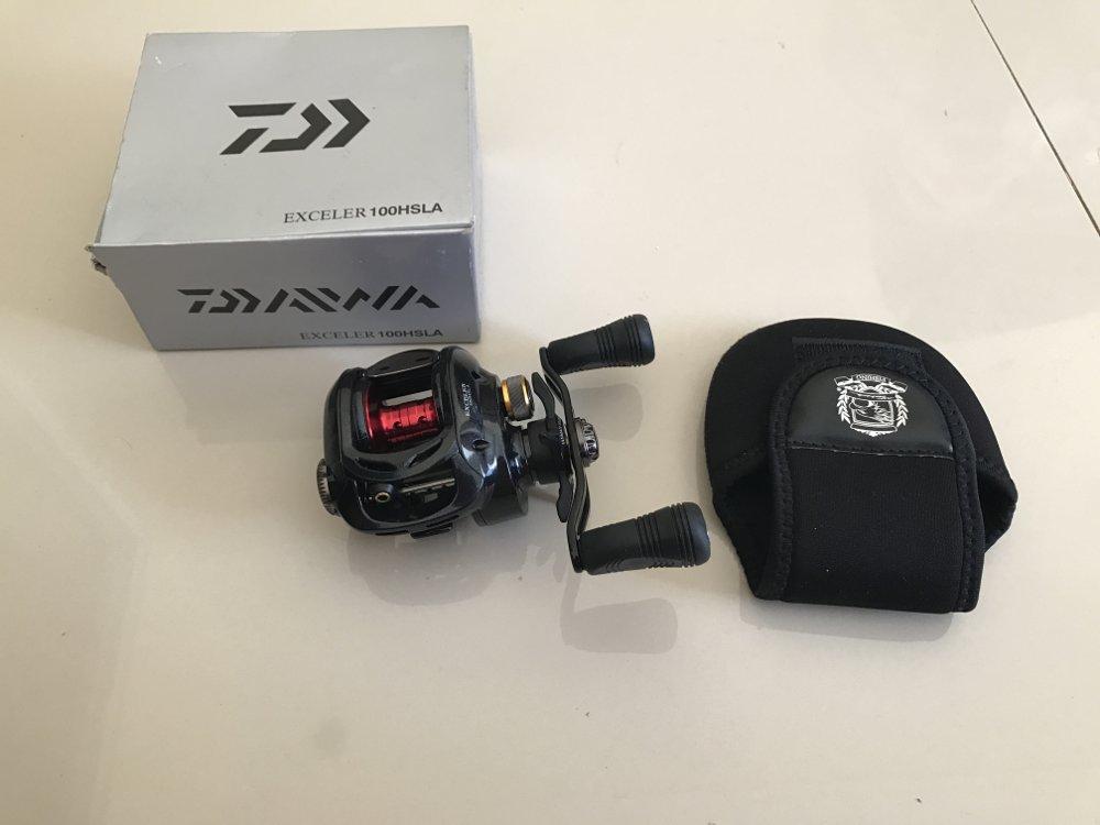 Reel Murah bait casting Daiwa exceler 100 HSLA Terlariss