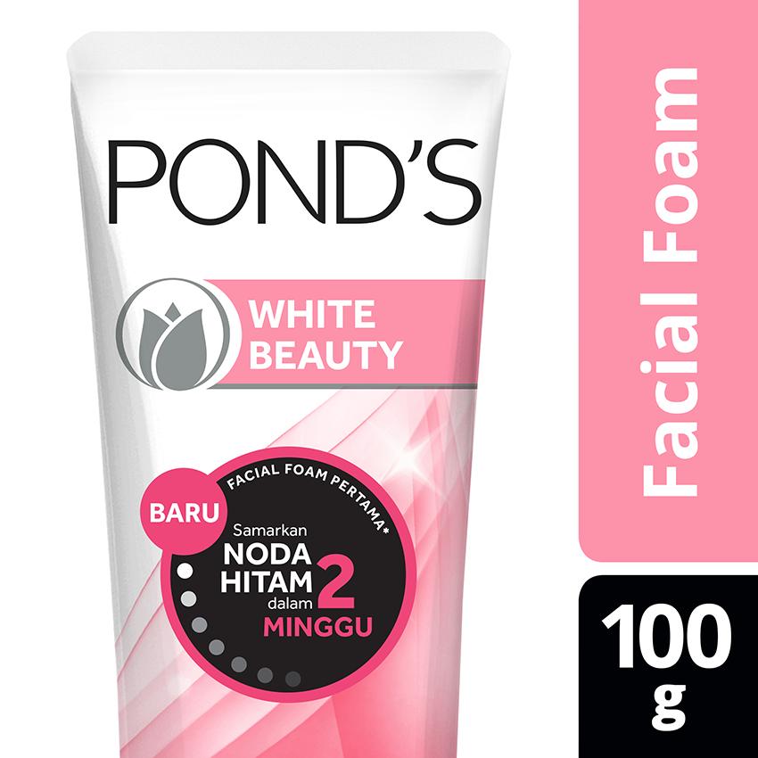 PONDS FACIAL FOAM WHITE BEAUTY 100G