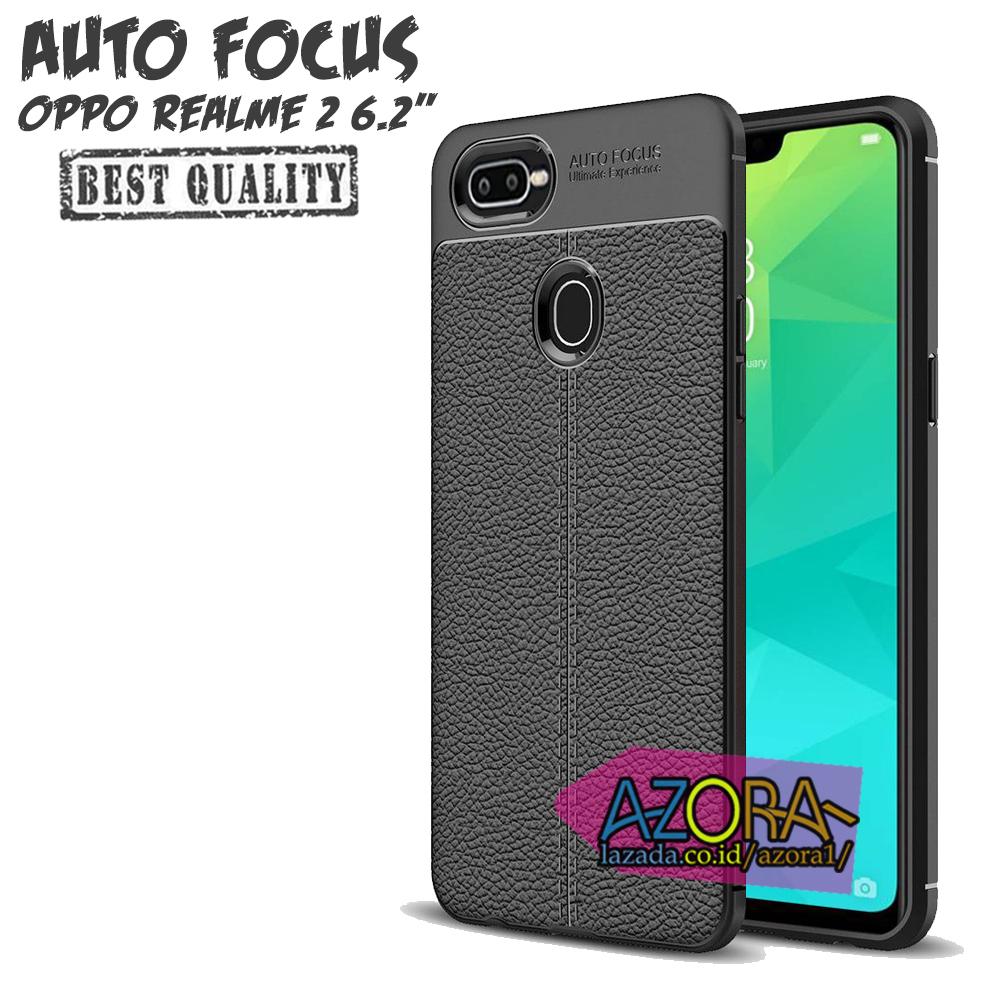 Case Auto Focus Oppo REALME 2 Biasa ( 6.2 inch ) Leather Experience Slim Ultimate