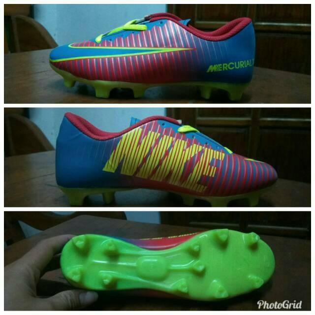 Sepatu Bola Anak Size: 34-37 (Paket komplit sepatu tas.kakos kaki. Deker)