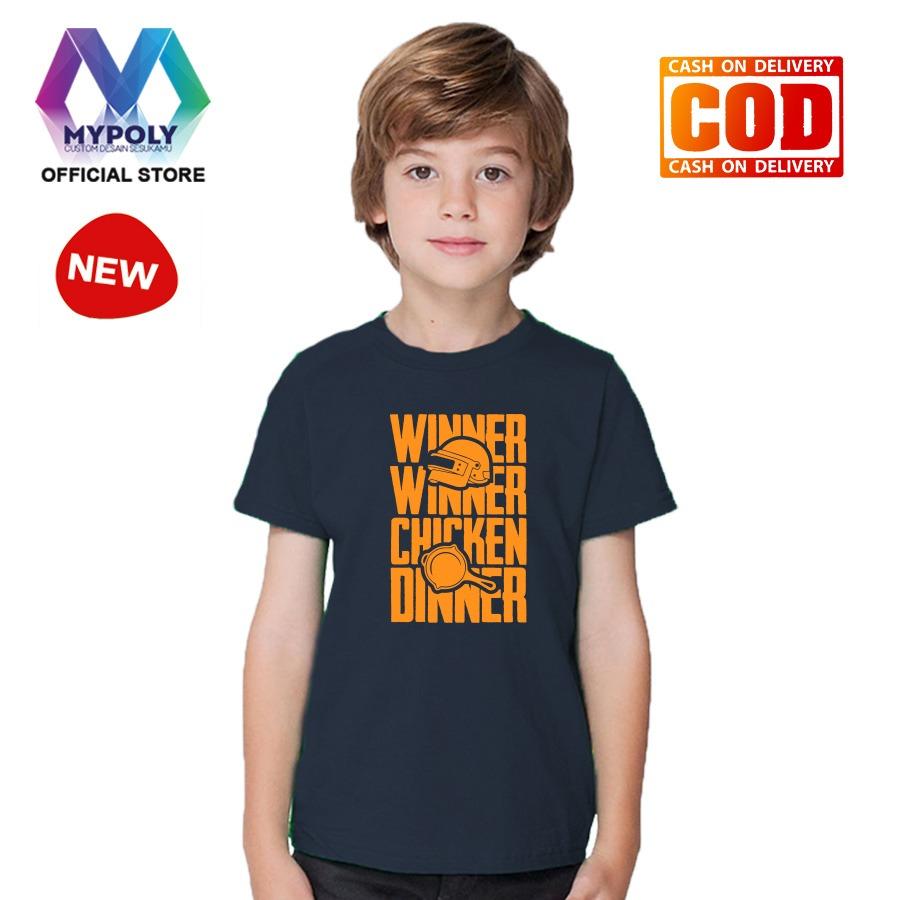 Kaos Premium Mypoly Anak Pria laki-laki AP / Baju Couple Family Keluarga / Tshirt distro / Fashion atasan / Kaos Anime / Kaos Animasi / Kaos Super Hero / Kaos Kartun / Kaos Cartoon / Kaos Lucu / Kaos Gambar Karakter / Kaos Anak PUBG Winner