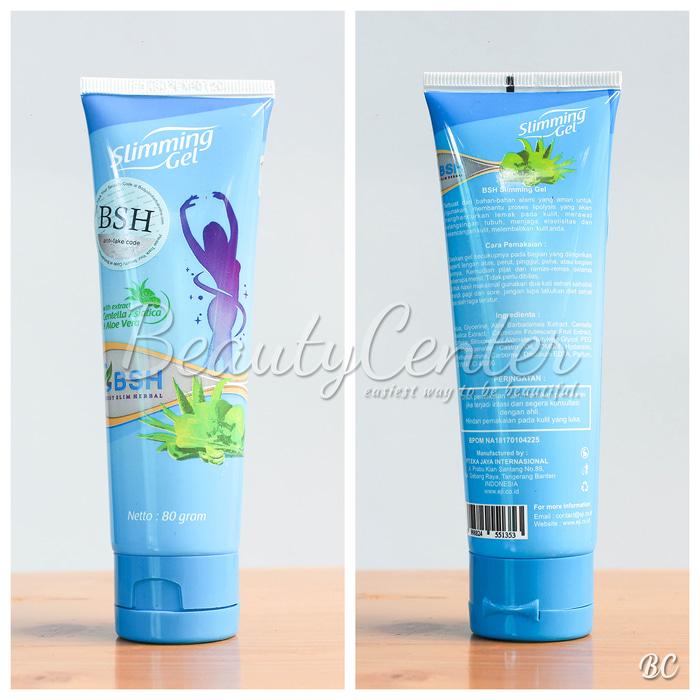 BSH Slimming Gel Original BPOM - Body Slim Herbal Lotion - Lotion Pelangsing