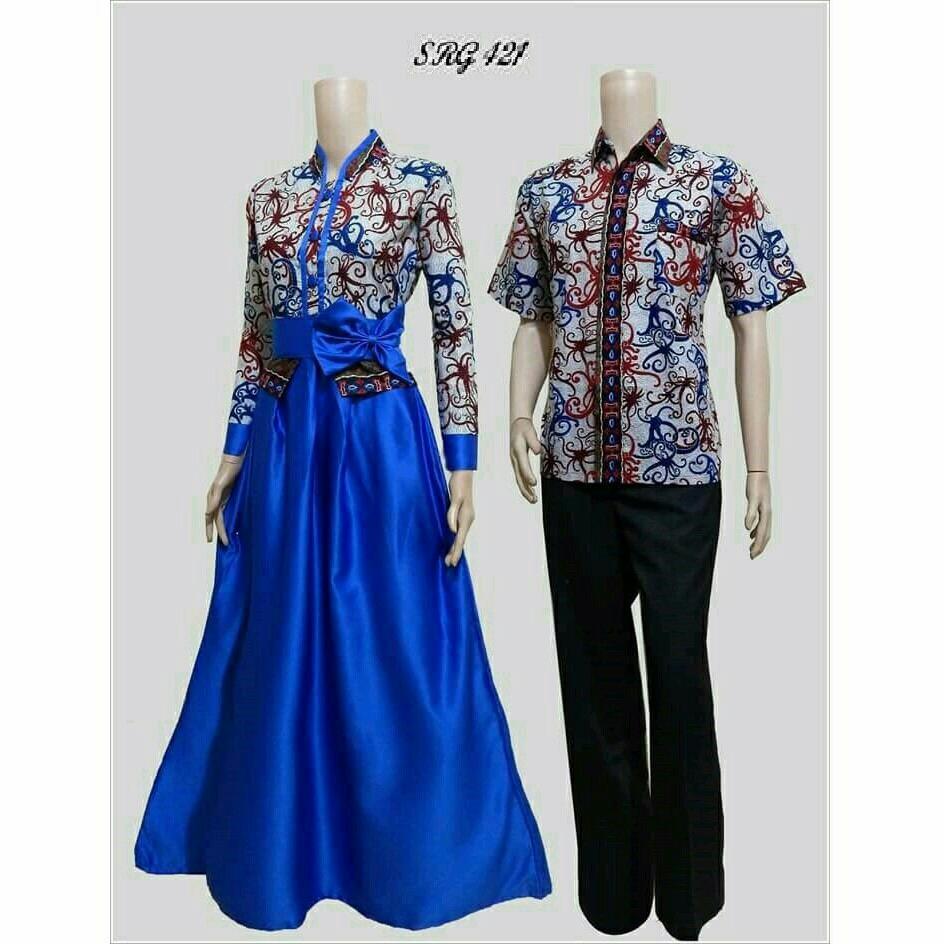 Batik Couple / Batik Sarimbit / Batik Keluarga - SRG 421