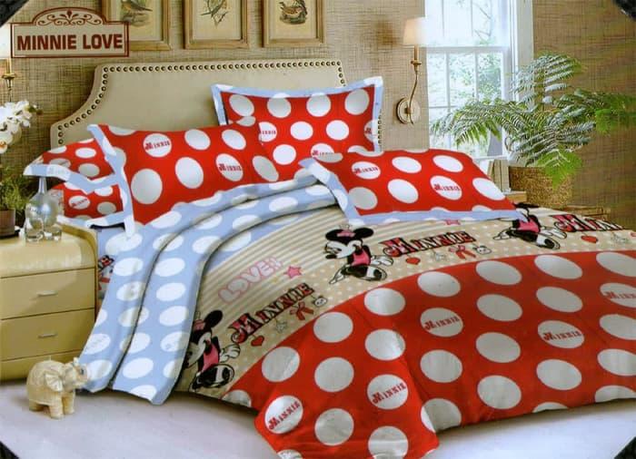 PALING DICARI Bedcover Endless Love ukuran 120x200 - Minnie Love TERLARIS