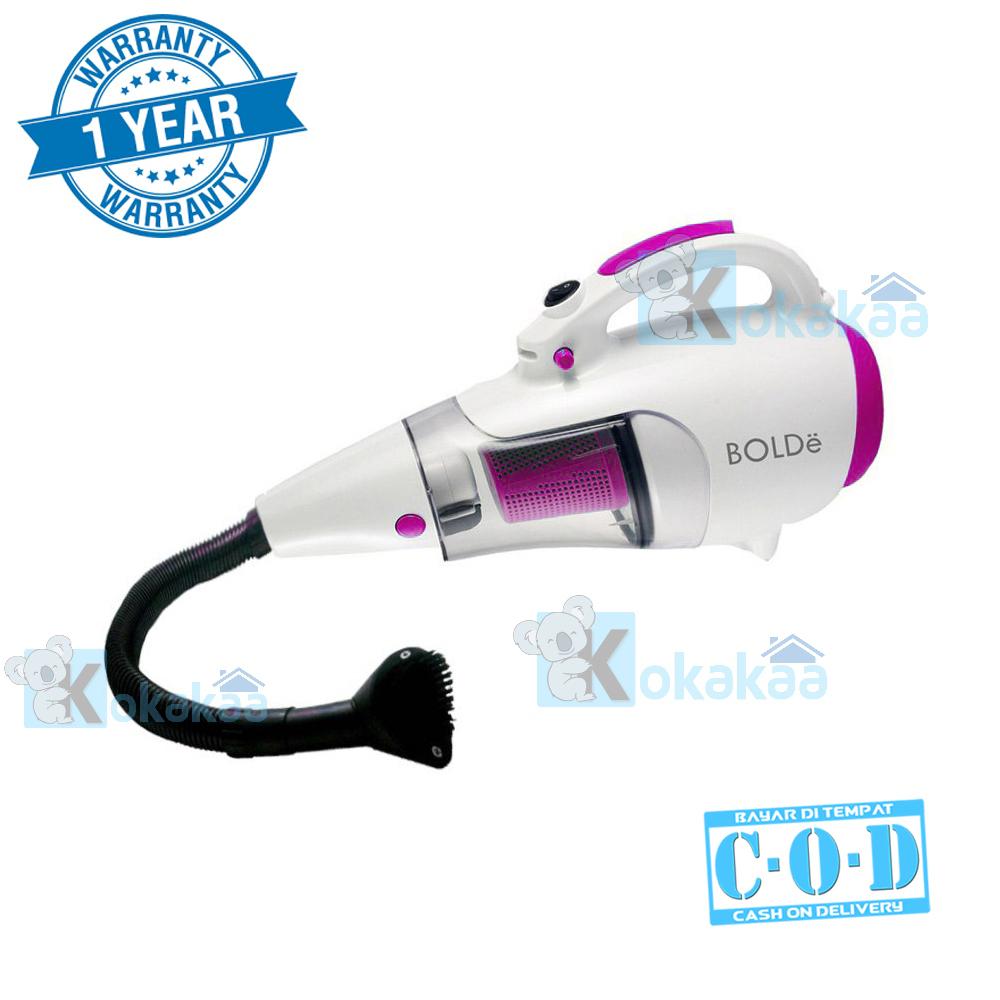 Bolde Turbo Hoover Vacuum Cleaner 110 with Elastic Hose & Blower Bundle - Putih-Ungu