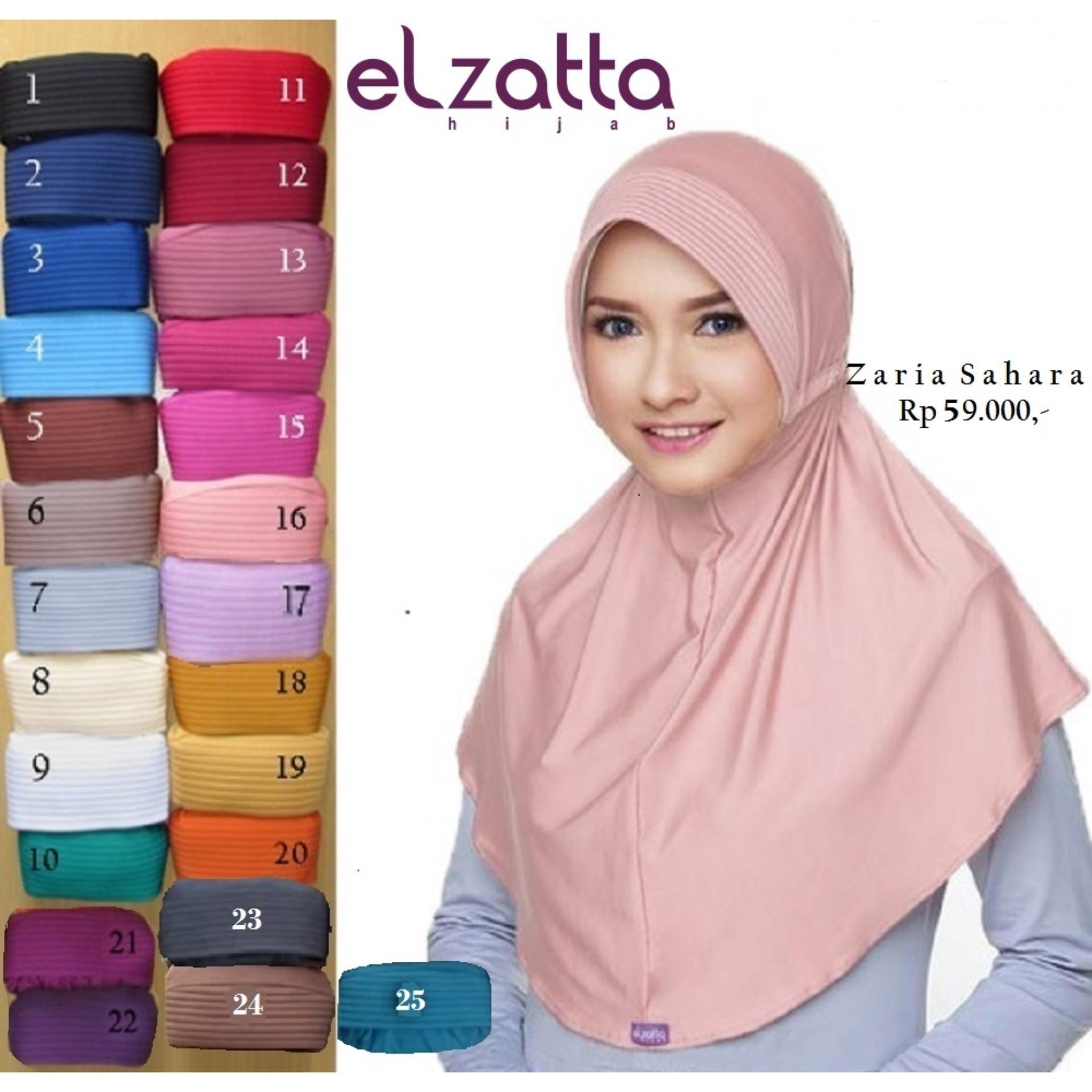 Jilbab Bergo Elzatta Zaria Sahara