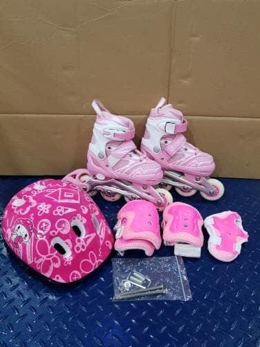 zz store Fullset Helm+Dekker, Sepatu Roda Anak Murah Berkualitas