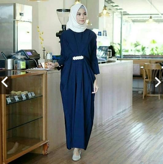 IndonesiaHeritage Kaftan Pesta Baloteli Gamis pesta Balotelly Gamis Formal Kantor Kerja Gamis Pesta Wisuda Remaja Gamis Terbaru trendi kekinian Fashion ...