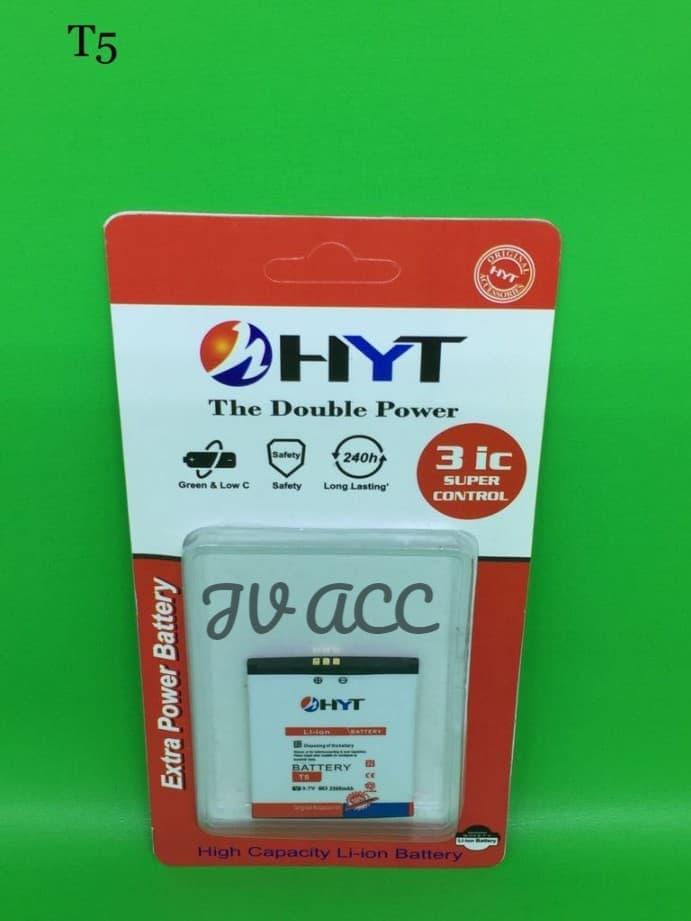 BATTERY BATERAI BATRE HYT DOUBLE POWER EVERCROSS T5 DOUBLE IC PROTECTION
