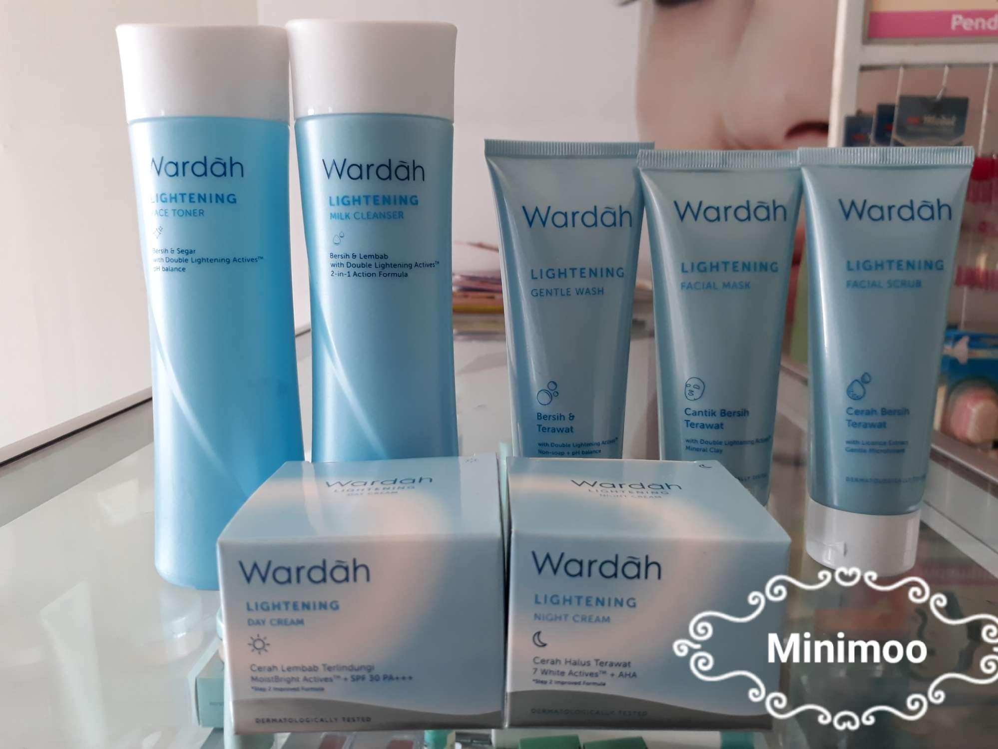 Paket Wardah New Lightening Series isi 7 item