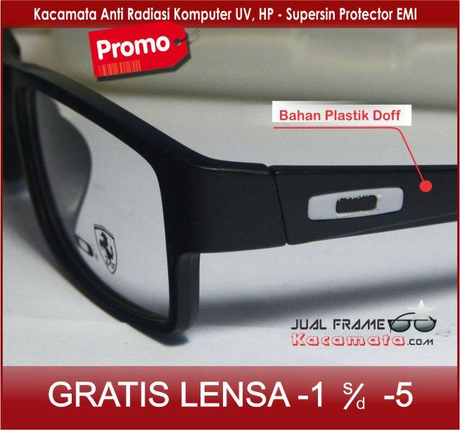 Frame kacamata minus 8045 + lensa ANTI RADIASI KOMPUTER minus/plus/silinder kacamata sport untuk pria dan wanita