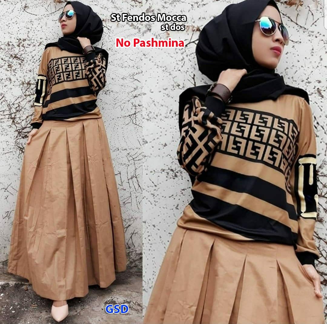 GSD - Setelan Baju Wanita / Baju Dan Rok Wanita / Baju Wanita Terbaru / Setelan Dos 