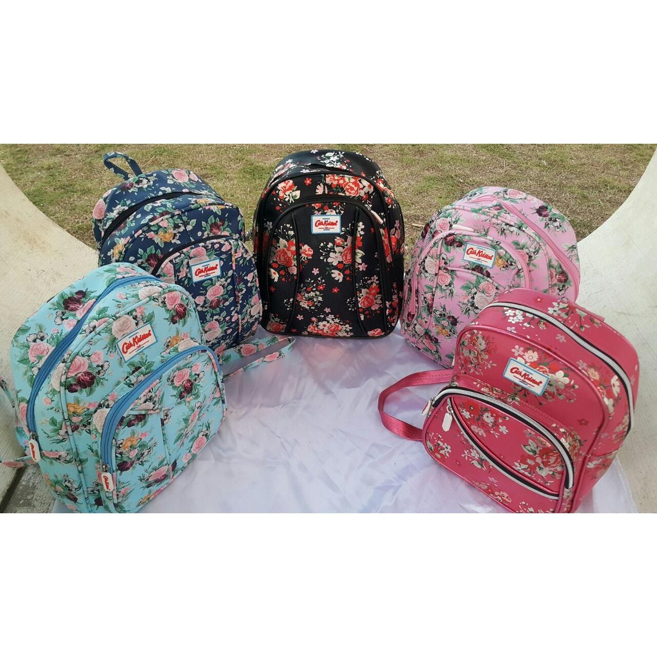 PROMO MURAH TERLARIS TAS RANSEL CATCH KIDSTON MOTIF SHABBY CANTIK ANAK SEKOLAH SMP SMA KULIAH KERJA