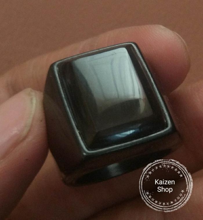 Promo Big Sale Perhiasan Aksesoris Cincin Batu Akik Yaman Wulung Kecubung Api Natural Bonus menarik