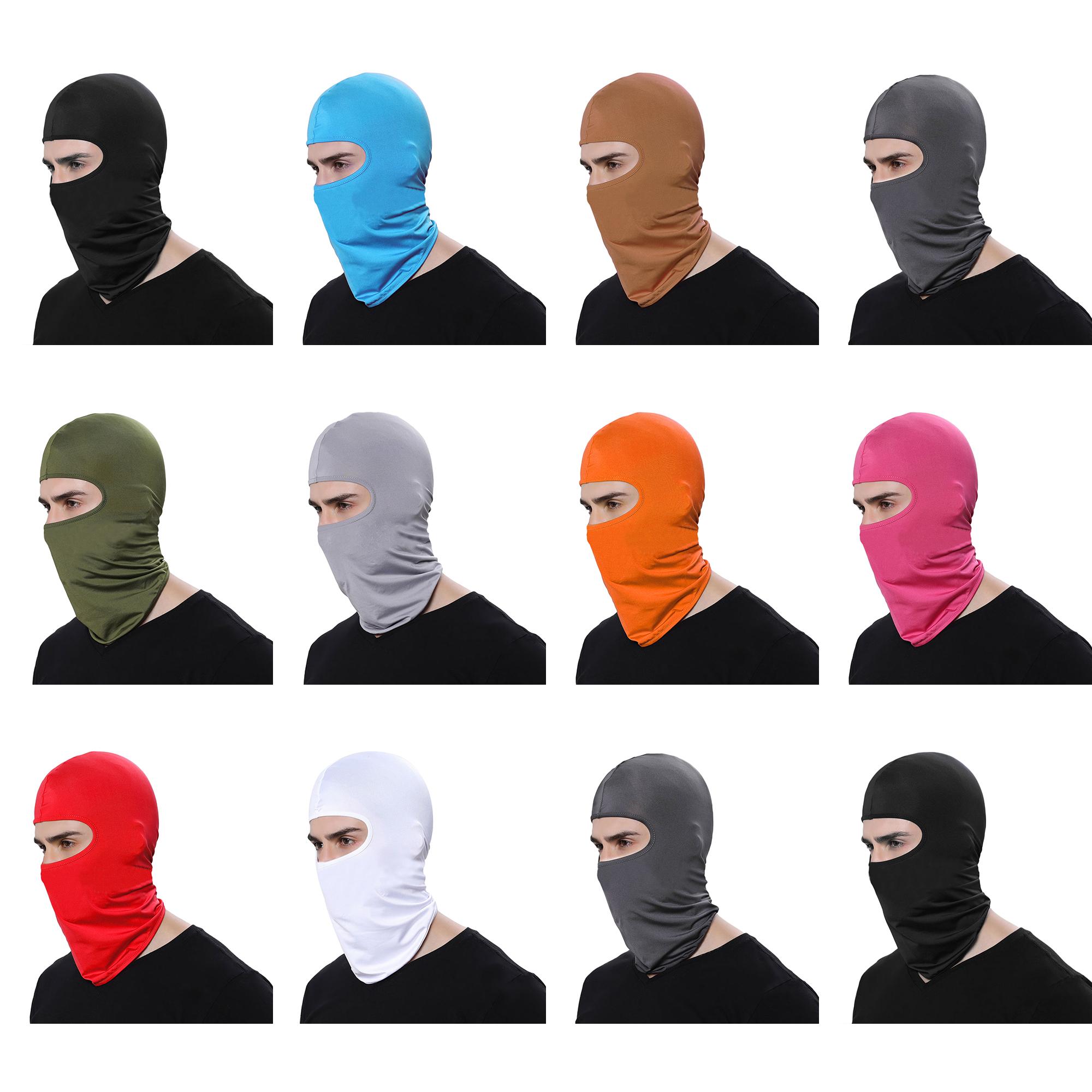 Klikoto Balaclava Masker Motor / Sepeda / Olah Raga Full Face / Sarung Kepala Helm Model Ninja Original Aneka Warna