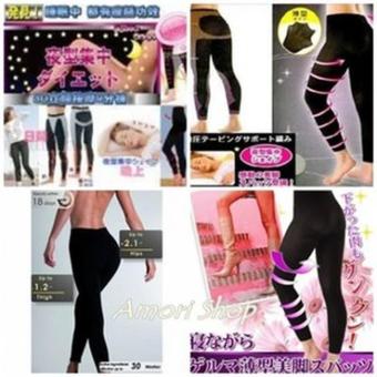 Harga preferensial BEST SELLER!!! @MURAH@..!!! Slimming Night Legging Celana Pelangsing kaki paha-korset - IH8QVh beli sekarang - Hanya Rp56.058