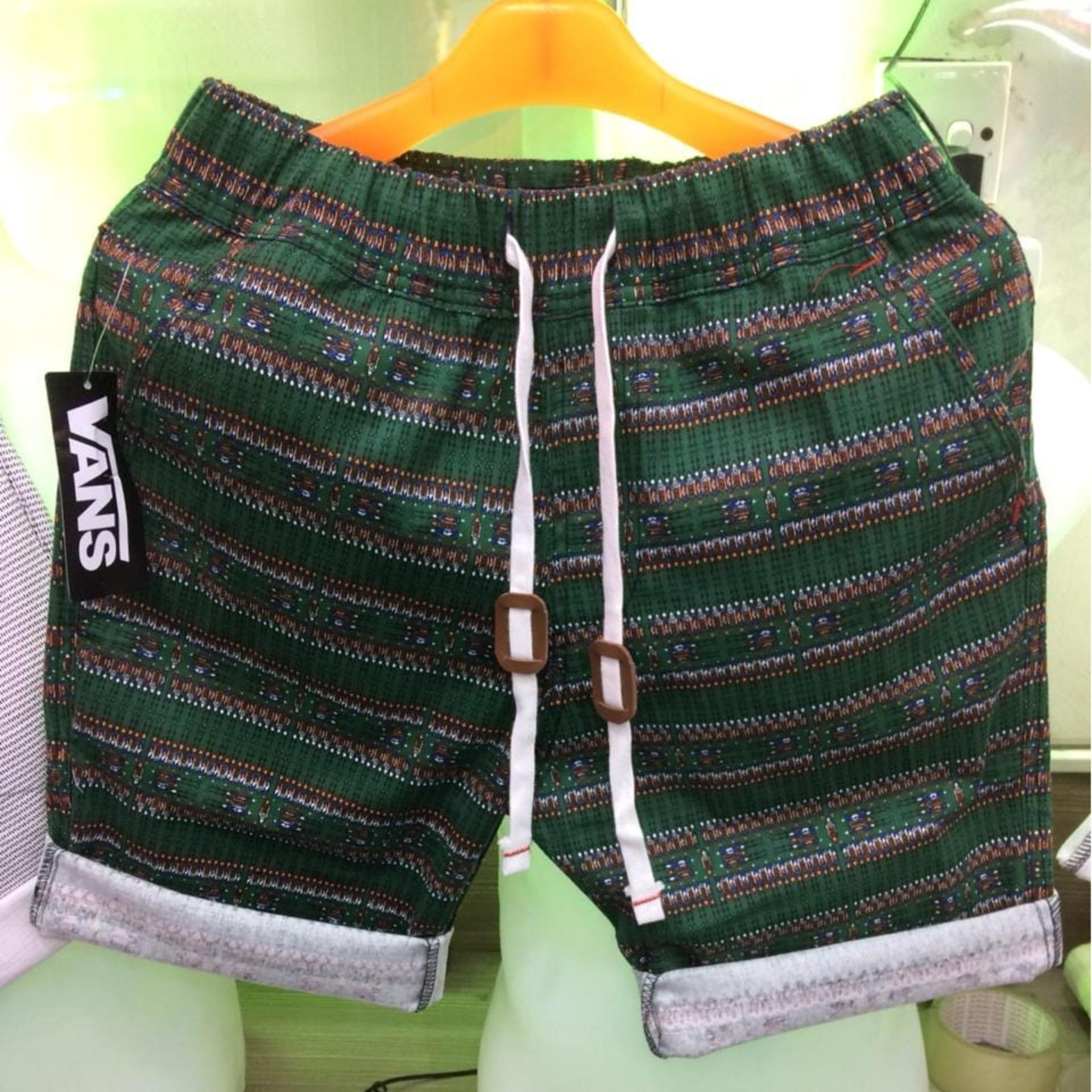 Wino shop celana pendek pria celana chinos celana santai pendek pria motif distro celana santai bahan twill stretch premium