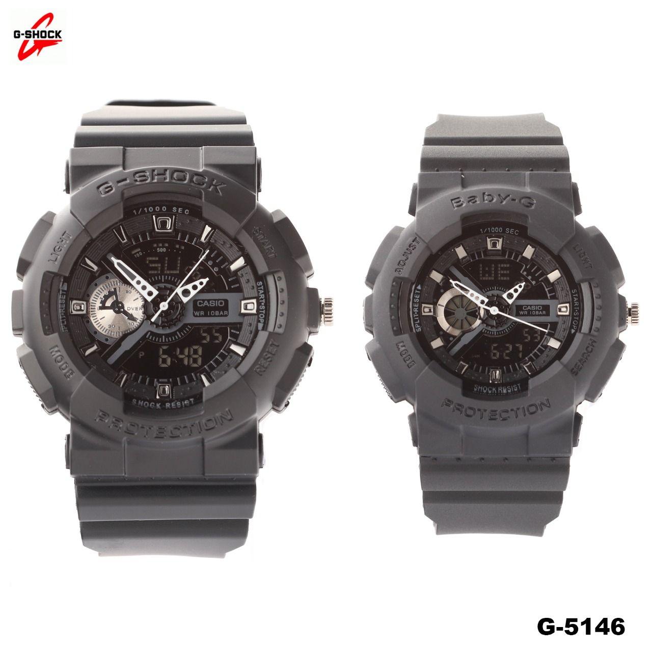Jam tangan couple g shock double time terbaru