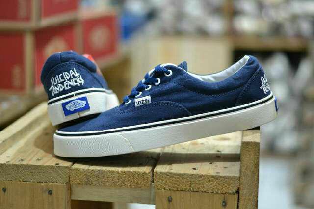 Sepatu Vans PROMO Murah Casual Sneakers Skat Skaters ST waffle ICC Biru Navy Biru Dongker