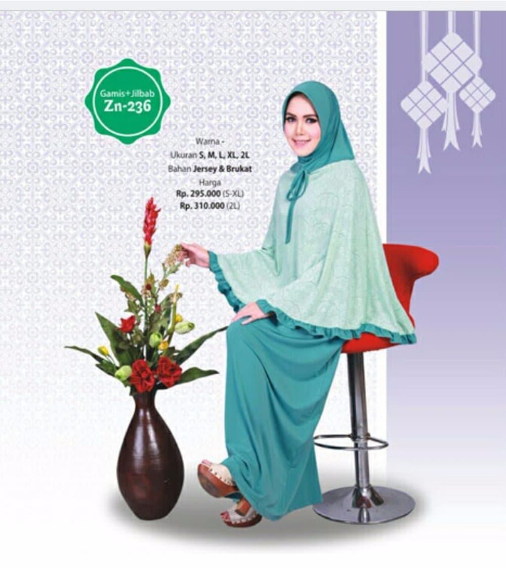 MURAH Gamis zenitha zn 236 ORIGINAL DISKON