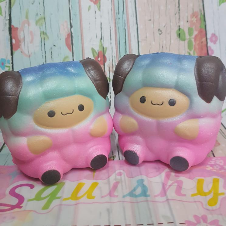 Squishy Murah Replika Pink Sheep Pat pat Zoo