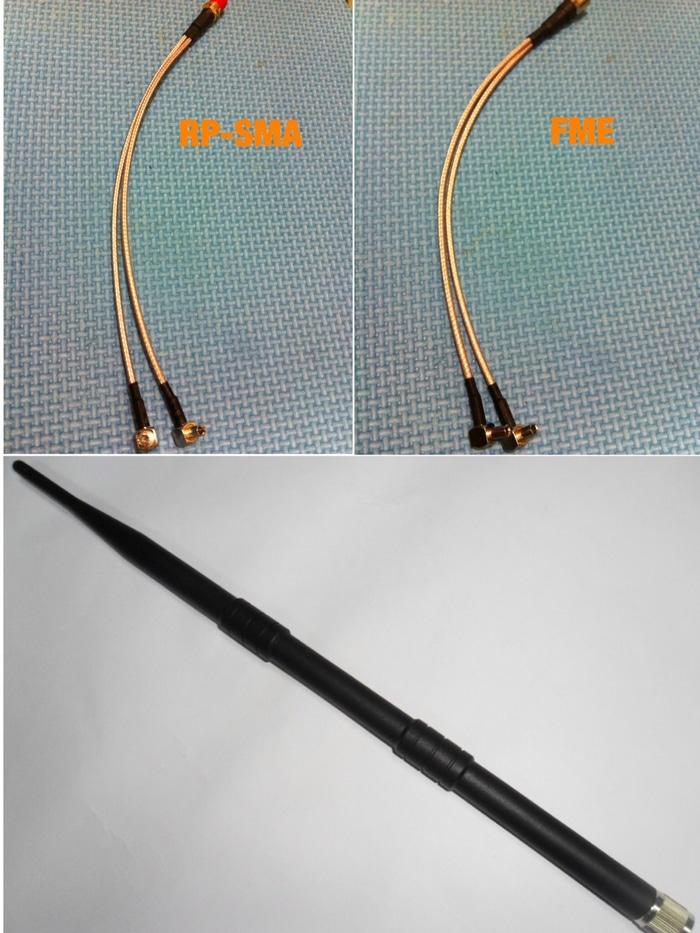 DISKON Antena Portable 22dBi +pigtail cabang untuk Modem/MiFi/Router 4G Bolt