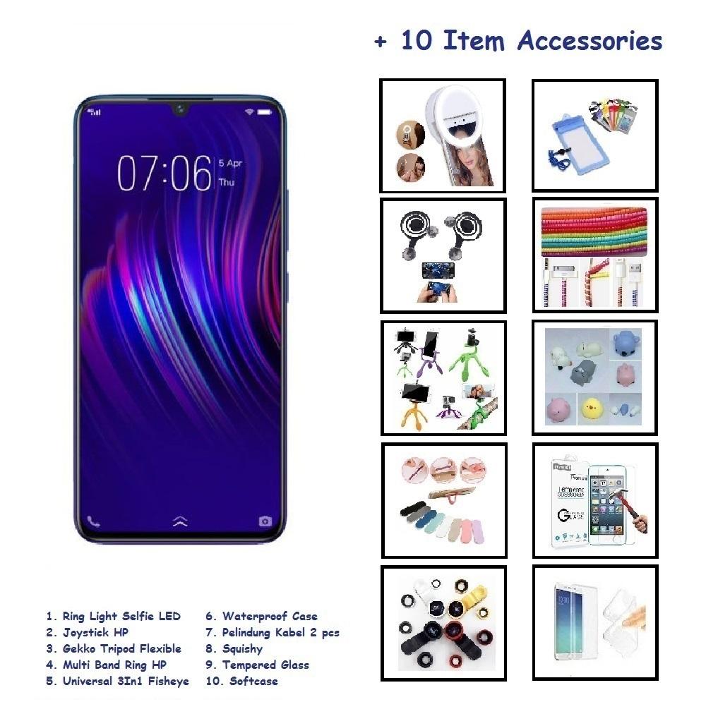 VIVO V11 [6/64GB] + 10 ITEM ACCESSORIES