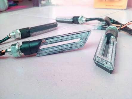 Lampu sen sein sign led motor r25 r15 ninja 250 fi z250 cbr cbr150 250