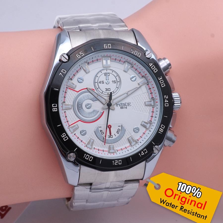 Jam Tangan Pria Original Mike 8816 Water Resist Proof Anti Air untuk kado hadiah