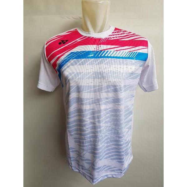 Terbaru Baju Kaos Badminton YONEX 32 WHITE