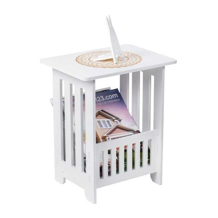 Kawi | Meja Samping Sisi Tamu Coffee Side Table Murah Buku Majalah Unik Murah Minimalis