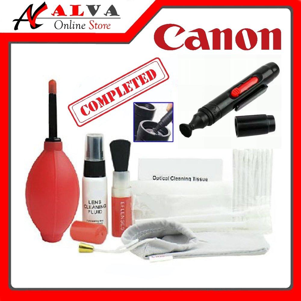 Profesional Cleaning Kit Canon 7 in 1 With Lens Pen Cleaning - Paket Komplit Pembersih kamera & Lensa Yang Wajib Dimiliki