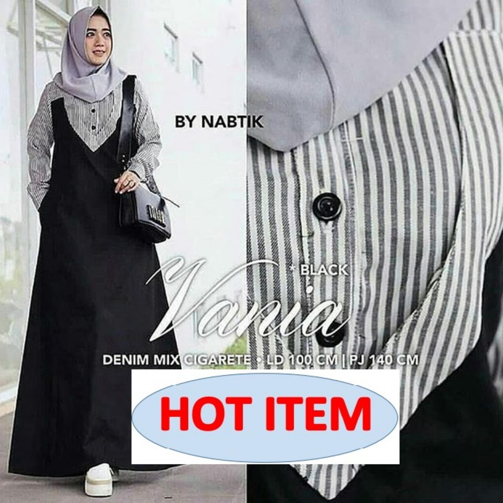 lC vania gamis busui balotelli mix katun (ibu menyusui baju pesta,busa