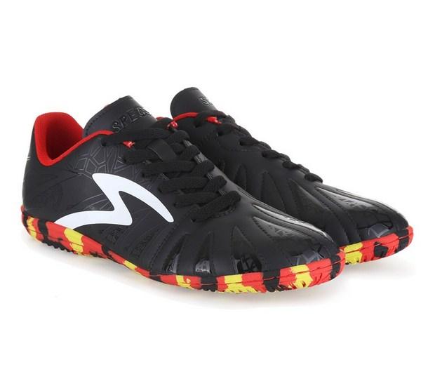 Specs Tomahawk In Black White Red | Sepatu Futsal