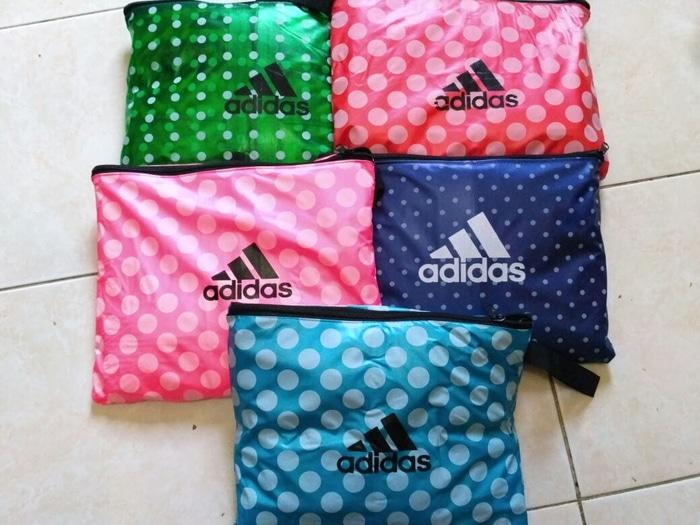 Jas Hujan Jaket Sauna Stelan Setelan Multifungsi Adidas Polkadot
