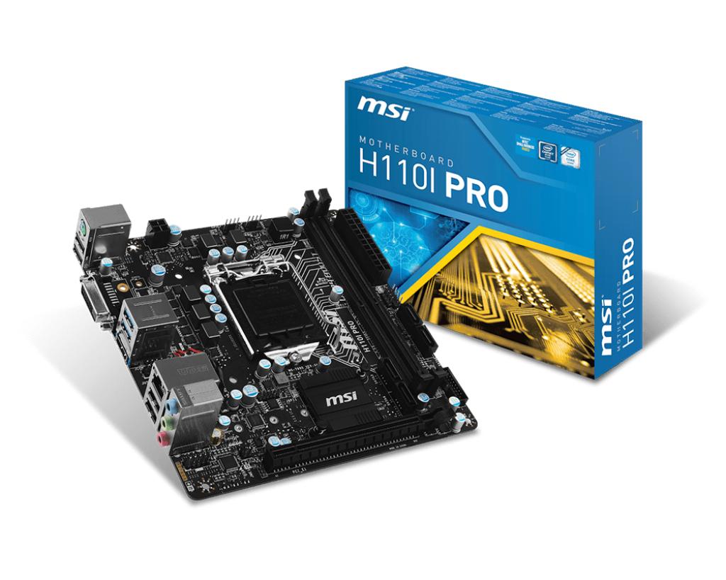 MSI Motherboard H110I Pro